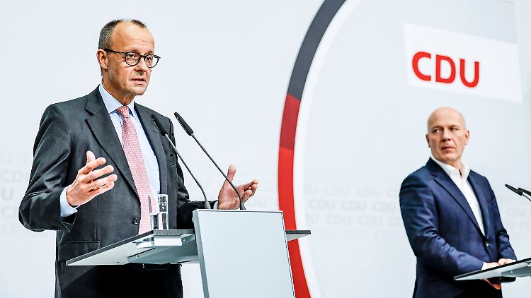 Wird er es, wird er es nicht? Zumindest will Merz (links) Kanzlerkandidat werden. Wegner (rechts) scheint noch nicht ganz überzeugt.