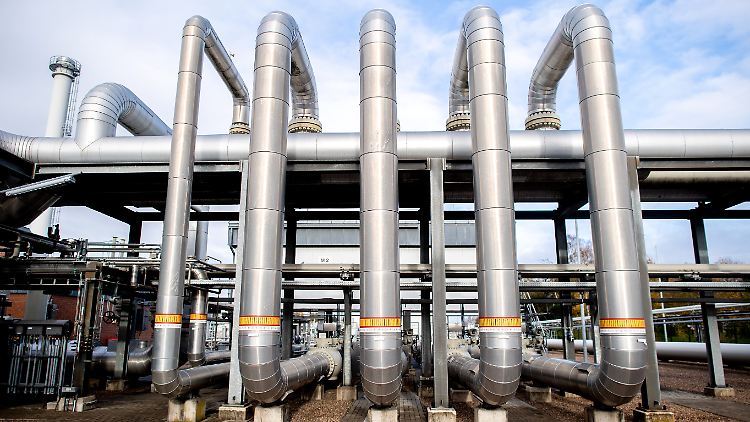 Die Gasspeicher in Deutschland sind für die Jahreszeit gut gefüllt. 