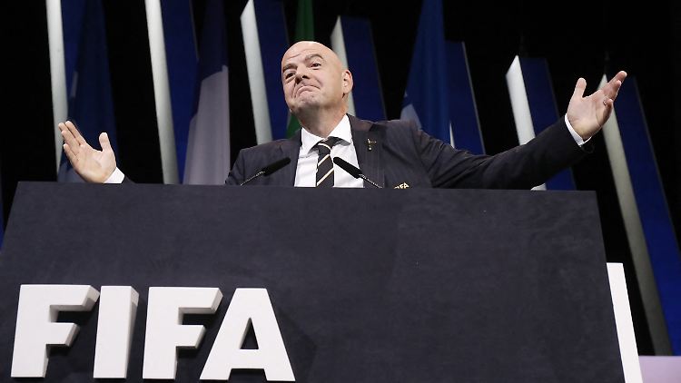 Infantino kann sich seiner Wiederwahl sicher sein.