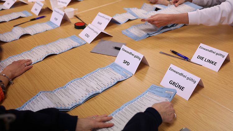 Die Briefwahlstimmen wurden durch einen "internen Fehler" erst nicht mitgezählt.