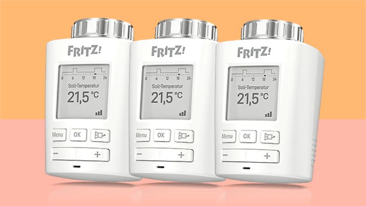 Smarte Thermostate: Bei Media Markt gibt es drei Fritz DECT 301 für unter 120 Euro.