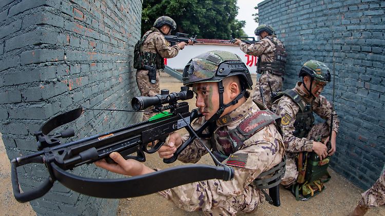 China investiert in sein Militär (Archivbild).