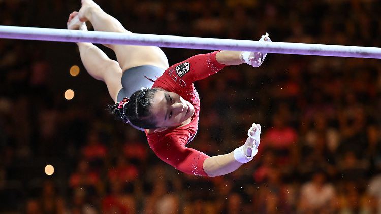 Kim Bui verabschiedete sich bei der Heim-EM in München mit Bronze mit dem Team.