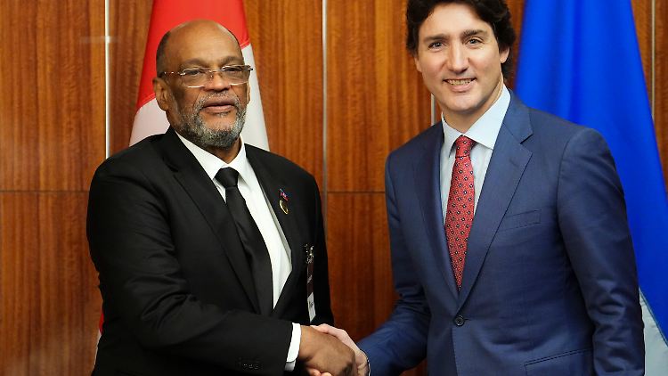 Kanadas Premier Trudeau sagte seinem Amtskollegen Henry Unterstützung bei der Bekämpfung der Bandenkriminalität auf Haiti zu. 