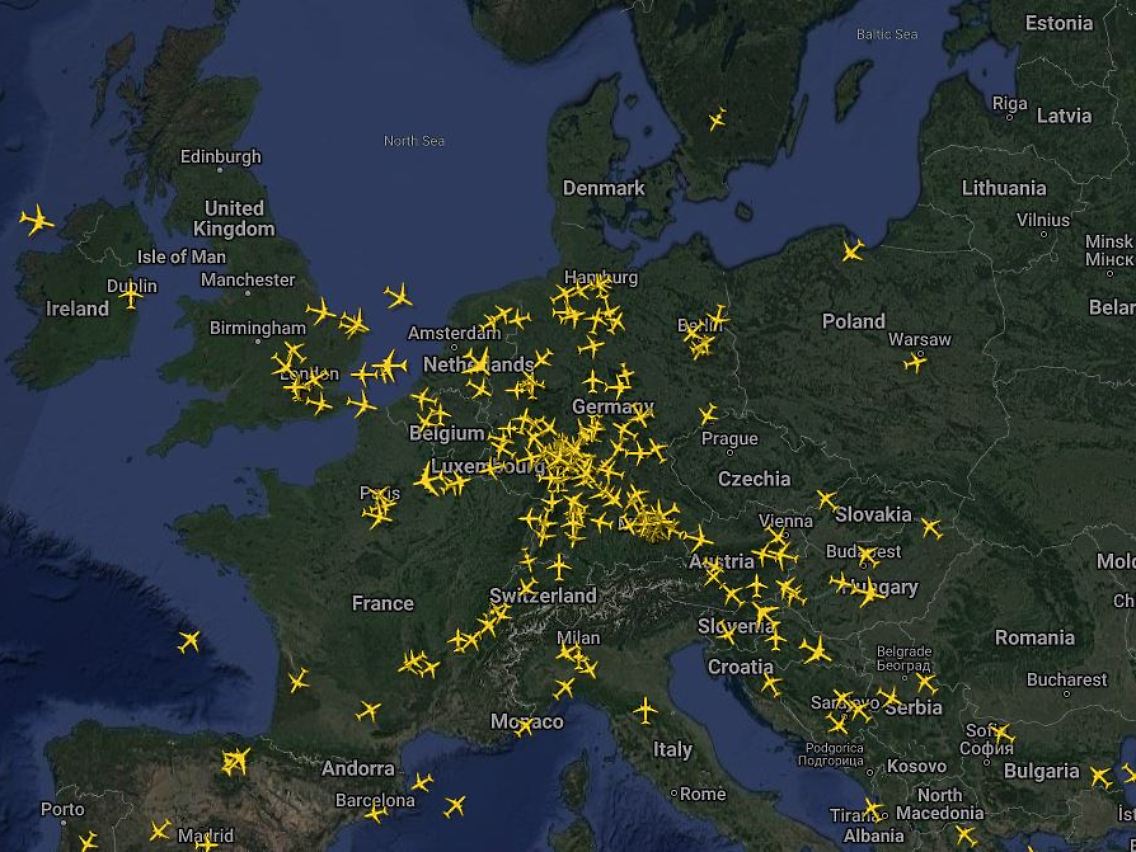 Die Lage am 10. Februar, 9.00 Uhr: An- und Abflüge für Frankfurt, München, Stuttgart, Hamburg, Dortmund, Hannover und Bremen.