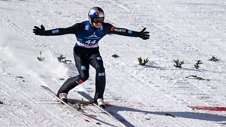 Wie schon in Lake Placid (von dort stammt das Foto) siegte Wellinger auch in Rasnov.