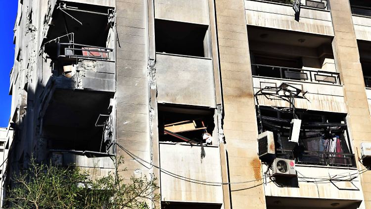 Im Stadtviertel Kafr Susa in Damaskus sind ein Großteil des staatlichen syrischen Sicherheitsapparats und der syrische Geheimdienst untergebracht. 