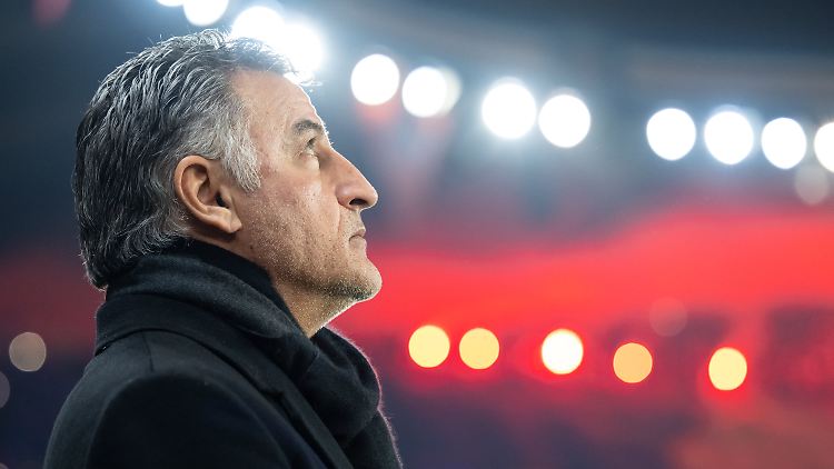 Christophe Galtier blickt weiter einer ungewissen Zukunft entgegen.