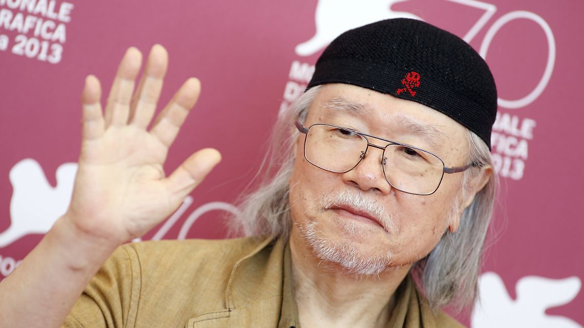 Leiji Matsumoto bei den Filmfestspielen von Venedig im Jahr 2013.