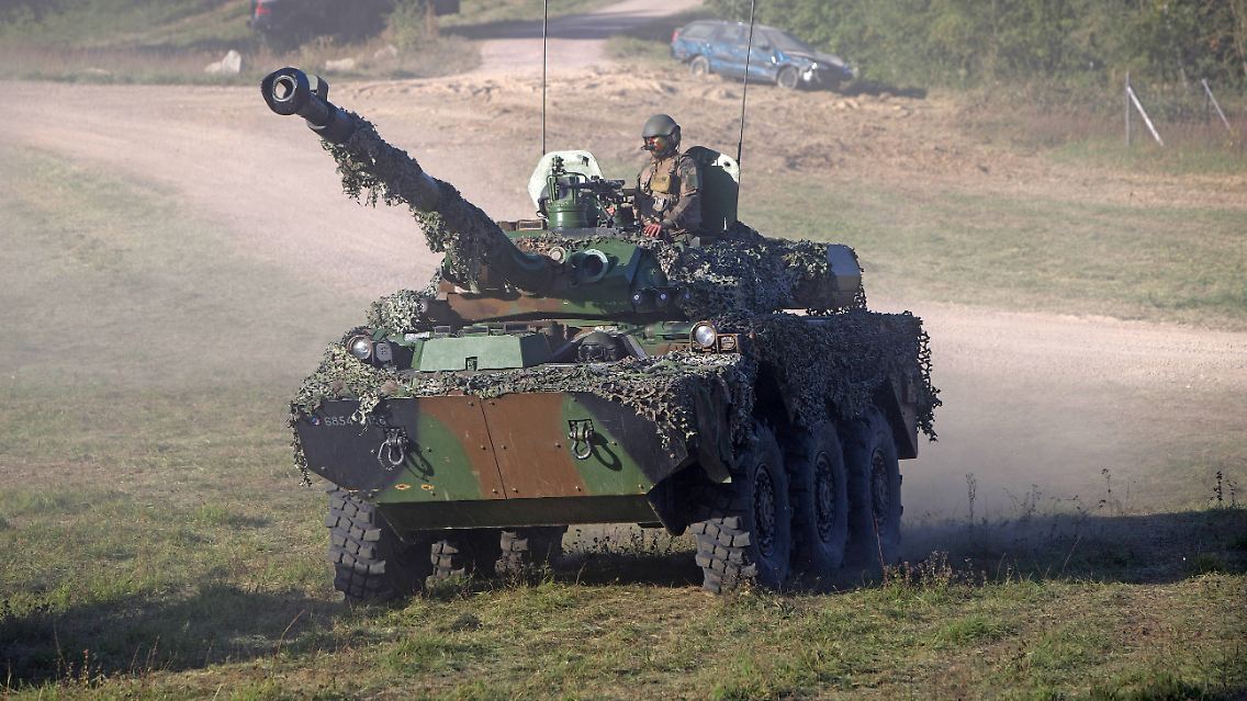 AMX-10-Schützenpanzer aus Frankreich