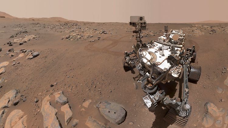 Der US-Mars-Rover "Perseverance" sammelt bereits seit 2021 Gesteinsproben für eine Rückkehr-Mission zur Erde. 