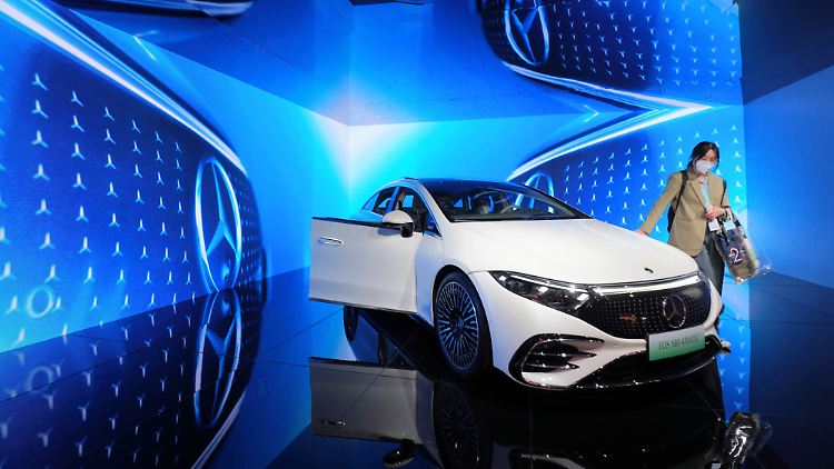 Für das Mercedes Luxusmodell EQS fanden sich im vergangenen Jahr in China nur 1628 Käufer.