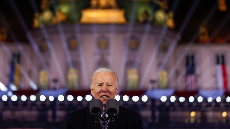 Innerhalb von zwölf Monaten zweimal in Polen zu Besuch: US-Präsident Joe Biden.
