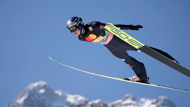 Stabil in der Luft: Andreas Wellinger.