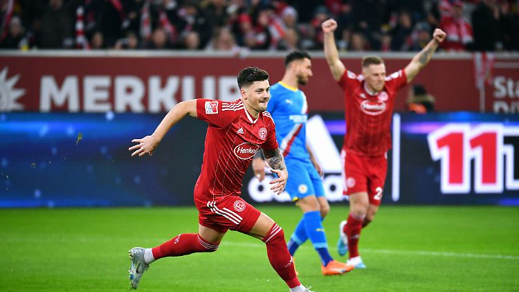 Mal wieder Kownacki war der entscheidende Mann bei der Fortuna.