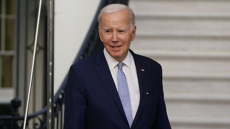 "Ich erwarte keine große Initiative von China, Russland mit Waffen auszustatten", sagte Biden.
