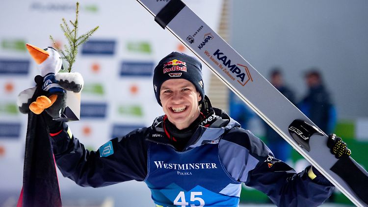 Andreas Wellinger gewann WM-Silber.