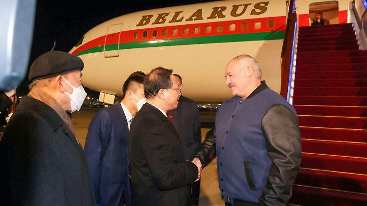 Lukaschenkos Belarus und China verstehen sich als "umfassende strategische Partner".