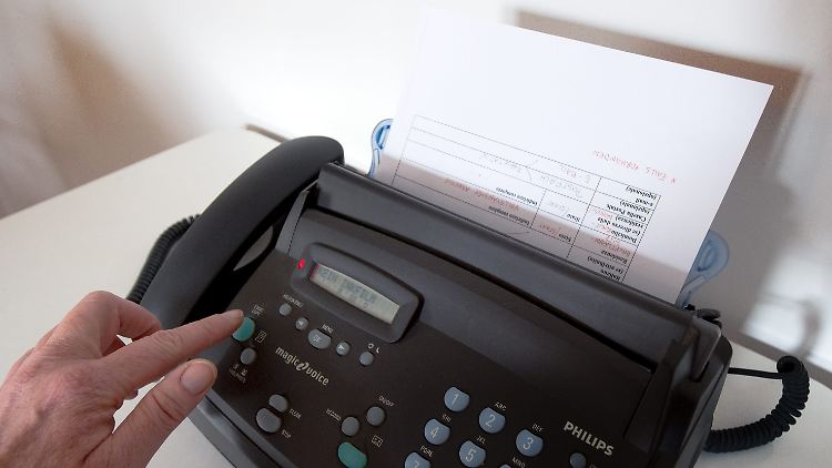 Bald vielleicht nicht mehr State of the Art der Behörden: das Faxgerät. 