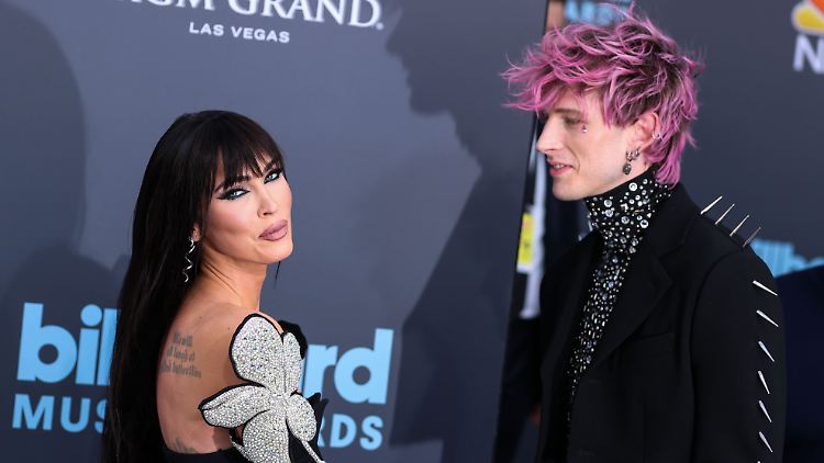 Feierten vor rund einem Jahr ihre Verlobung: Megan Fox und Machine Gun Kelly.