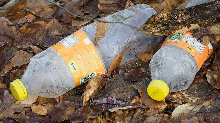 Die Plastikmüllbeseitigung ist für die deutschen Städte ein kostspieliges Problem.