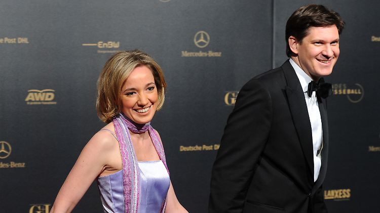 Kristina und Ole Schröder Ende November beim Bundespresseball in Berlin.