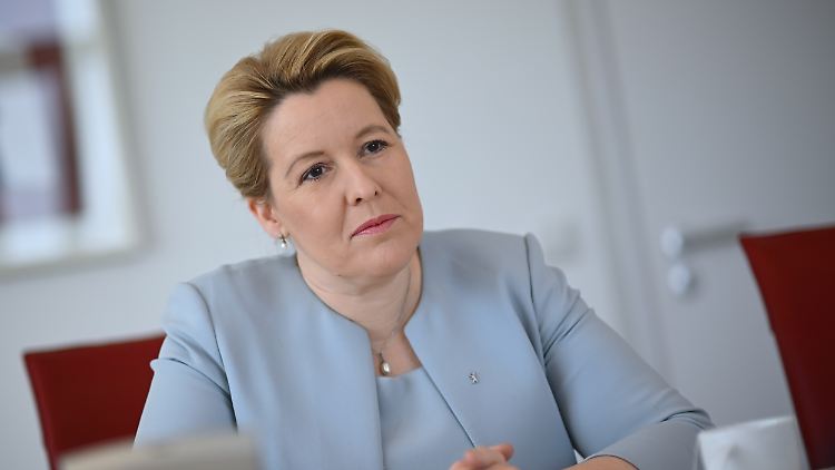 Entschied sich selbst für die CDU, traute das Gleiche aber auch den Grünen zu: SPD-Landesvorsitzende Franziska Giffey.