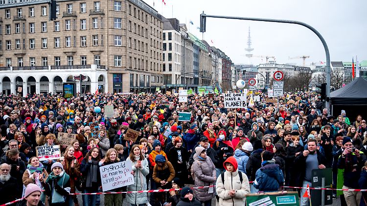 An 250 Orten bundesweit waren Aktionen für den Klimaschutz geplant.