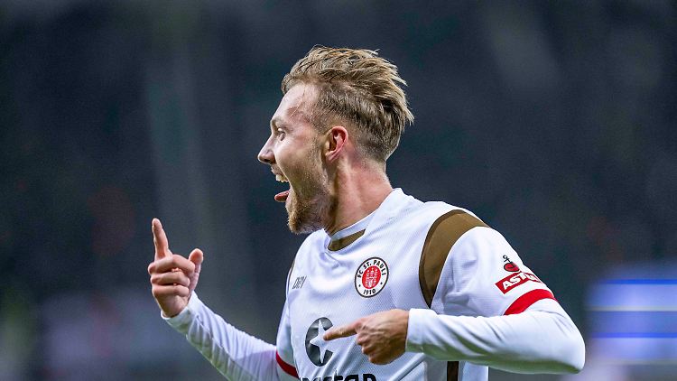 Lukas Daschner traf doppelt gegen Paderborn.