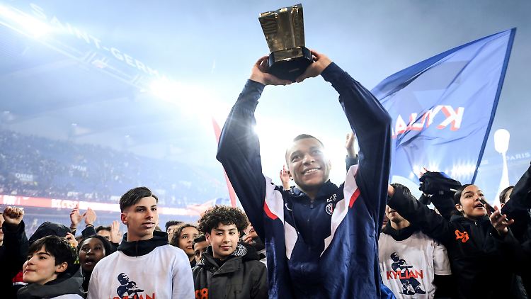 Dies ist Kylian Mbappé.