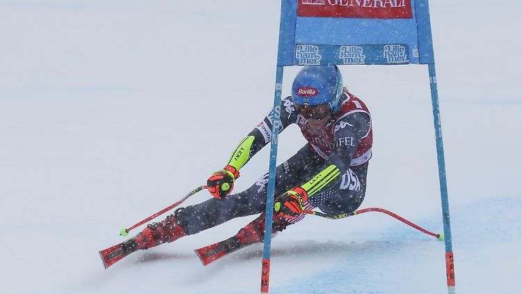 Auch Shiffrin hatte keine guten Bedingungen.