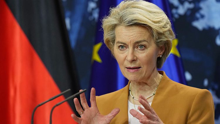 Von der Leyen mahnte eine schnelle Lösung in der Debatte an, weil es um Planungssicherheit für die Automobilindustrie gehe.