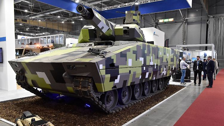 Der Lynx ist der neueste Schützenpanzer von Rheinmetall. Über 200 Modelle hat Ungarn bestellt.