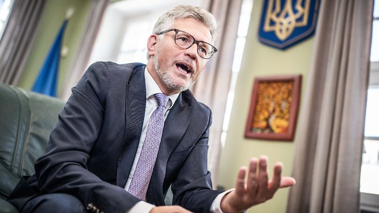 Tritt verbal weiter Richtung Deutschland: Andrij Melnyk, inzwischen Vizeaußenminister in Kiew.