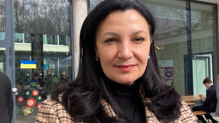 Ivanna Klympush-Tsintadze war Vize-Premierministerin der Ukraine und sitzt heute für die Oppositionspartei "Europäische Solidarität" des früheren Präsidenten Petro Poroschenko im Parlament.