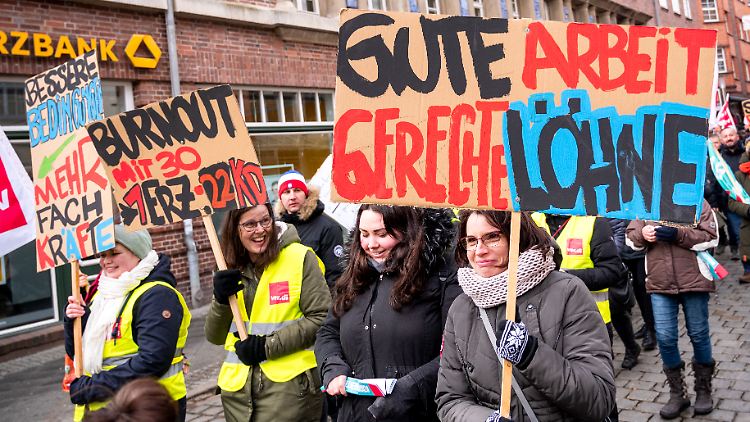 Bisher konnten sich Arbeitgeber und Gewerkschaft bei den Tarifverhandlungen für öffentlich Bedienstete nicht einigen.