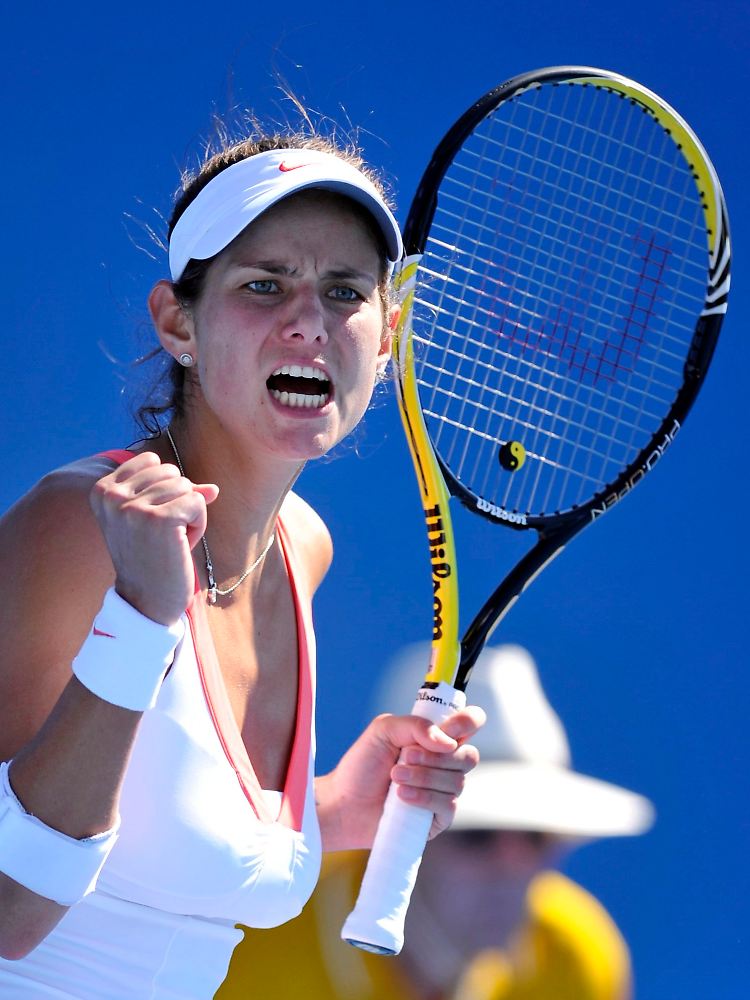 "Der Sieg heute fühlt sich gut an": Julia Görges steht in Melbourne in Runde drei und trifft nun auf Maria Scharapowa.