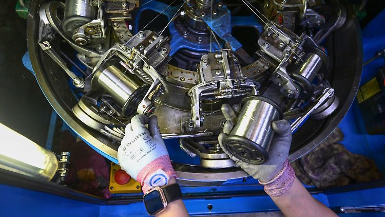 Die Produktion in der Industrie legte im Januar um 3,5 Prozent zu.