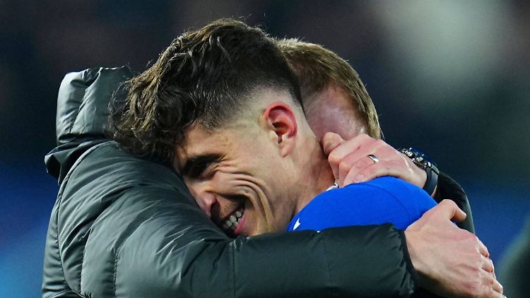 Kai Havertz gesteht: "Ich war ein bisschen nervös, ehrlich gesagt."