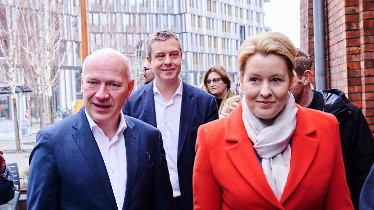 Wegner und Giffey wollen es zusammen versuchen. Den letzten christdemokratischen Regierenden Bürgermeister in Berlin gab es 2001.