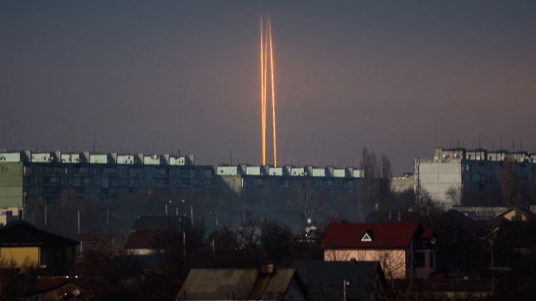 Auch die Region Charkiw steht wieder unter Raketenbeschuss. 