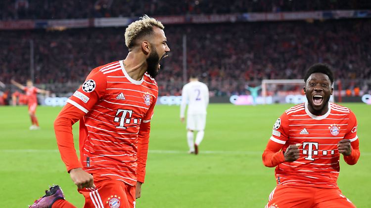 Bayern 1 PSG 0. "Mr. Choupo" hat getroffen.