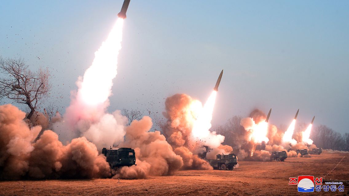 Von Nordkoreas offizieller Korean Central News Agency veröffentlicht.
