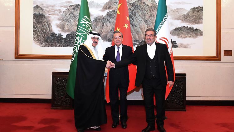 Saudi-Arabien und der Iran hatten ihre Beziehungen vor sieben Jahren abgebrochen. In China gibt es eine Wiederannäherung. 