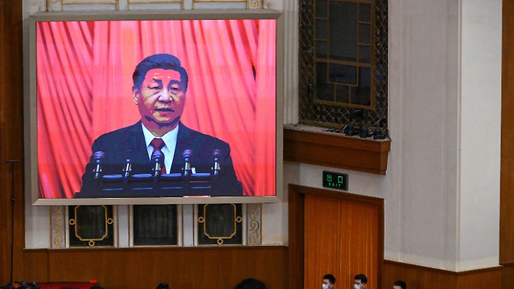 Militärische Drohungen gegen Taiwan sind von Xi Jinping diesmal nicht zu hören.