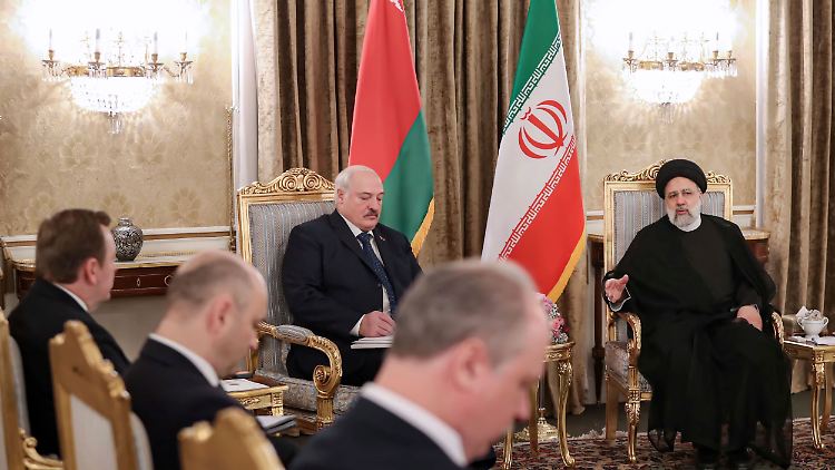 Erst Peking, nun Teheran: Der belarussische Machthaber Lukaschenko ist derzeit viel unterwegs.