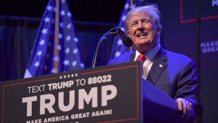 Trump hat nach seiner Abwahl parteiinterne Konkurrenz bekommen.