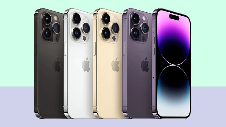 In allen Farben erhältlich: Bei o2 gibt es das iPhone 14 Pro Max ab 37 Euro.