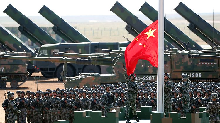 China steigert seine Militärausgaben in diesem Jahr um 7,2 Prozent auf umgerechnet 211 Milliarden Euro.