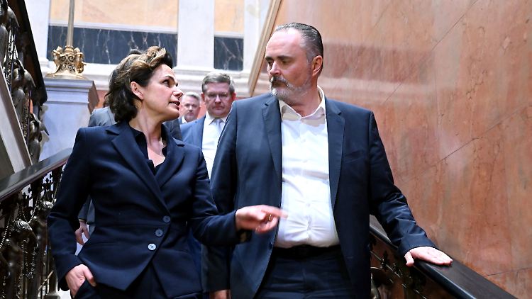 Beide wollen - nur einer kann: Rendi-Wagner (l.) und Doskozil streiten um den Parteivorsitz der SPÖ.